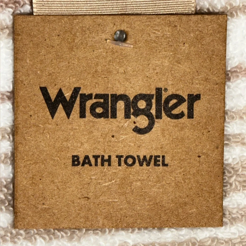 NWT Wrangler Bath Towels Set Of 6 Coyote Sands Pink 4 Bath & 2 Hand